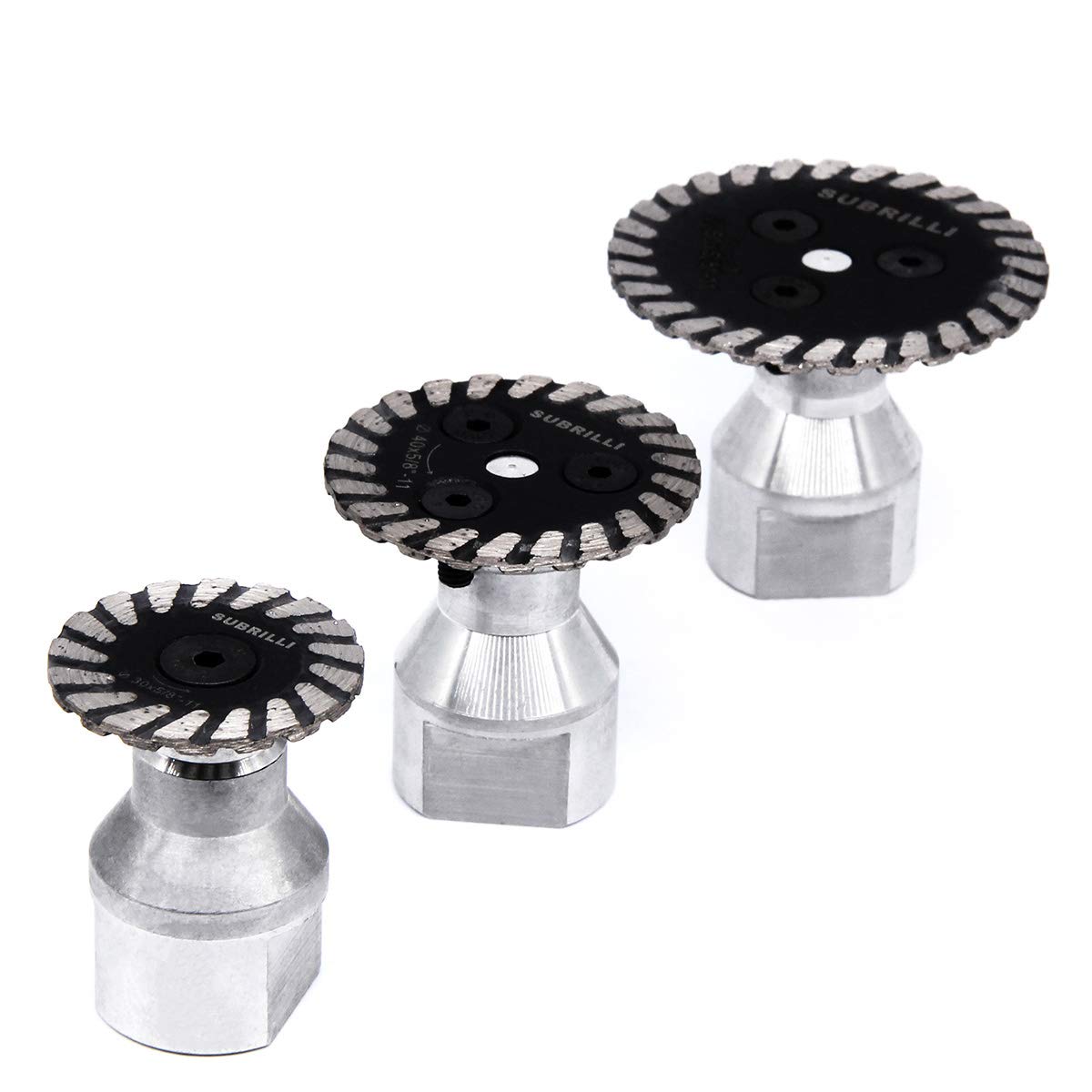 Diamond Turbo Mini Engraving Saw Blades with RemovabIe Flange 5/8-11 Cutting Disc Carving Concrete Granite Sandstone