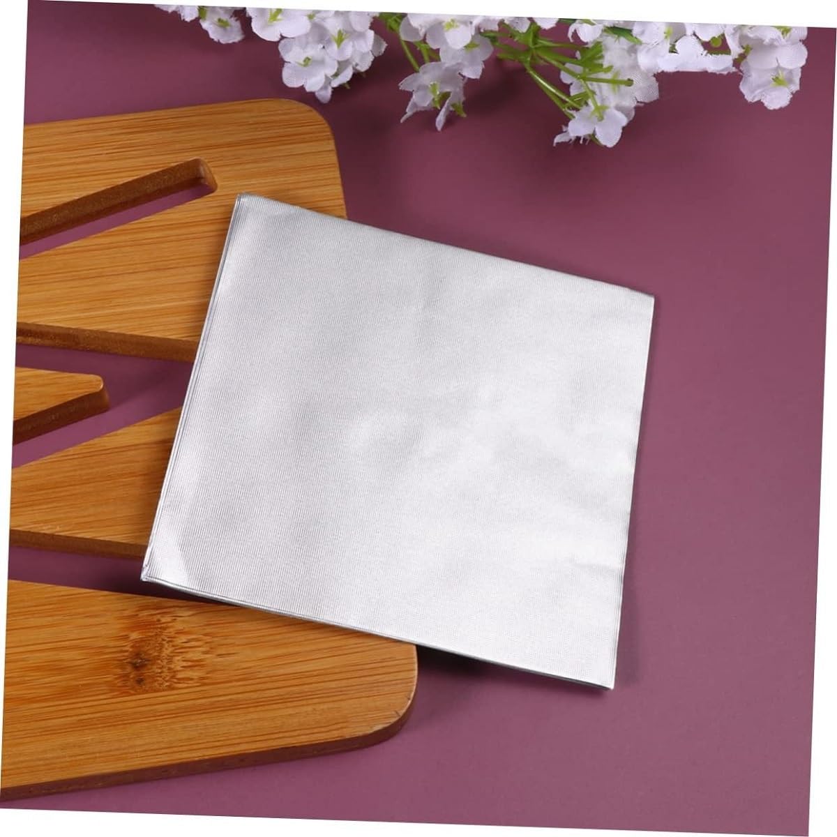 500 Feuilles D'Aluminium Pour Chocolats & Bonbons - Emballages Colorés 10x10cm (Or, Argent, Vert, Bleu, Rose)