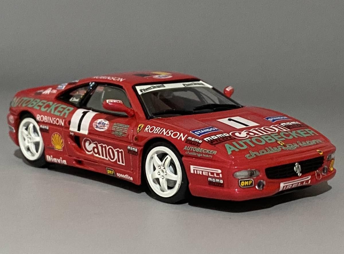 バング フェラーリ Amazon | Bang 1/43 Ferrari F355 Challenge 97 Bruno Staub #1