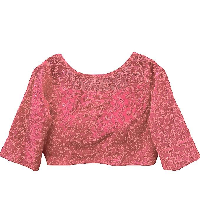 Image of Vihu Fashion Women Georgette Half Sleeve Blouse
