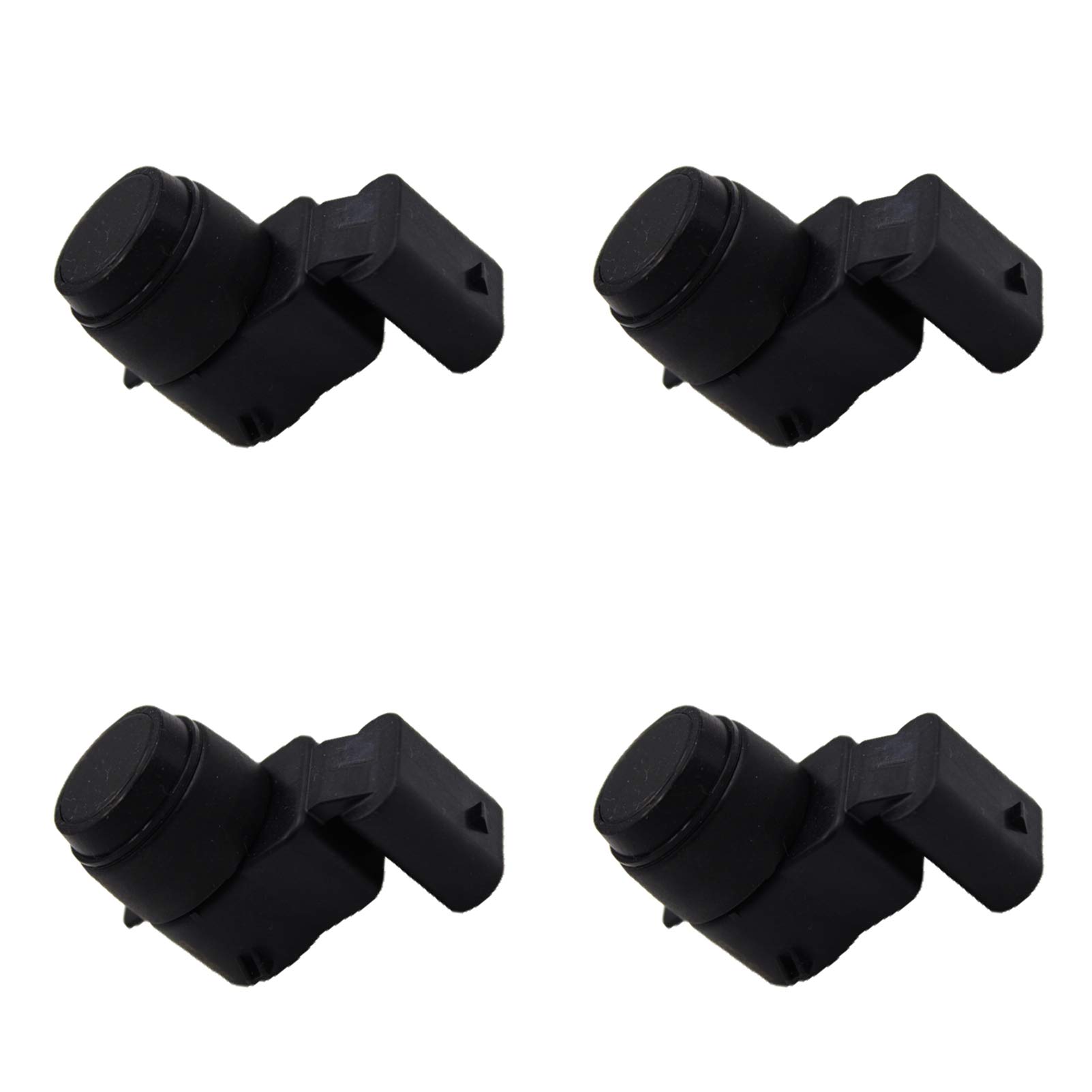 TLKHENG 66202180146 PDC Parking Assist Sensor Bumper Reverse Backup Parking Sensor 4PCS 3 Pins Compatible with BMW E81 E87 E90 E92 E84 E89 MINI R56 X1 Z4,66200393938