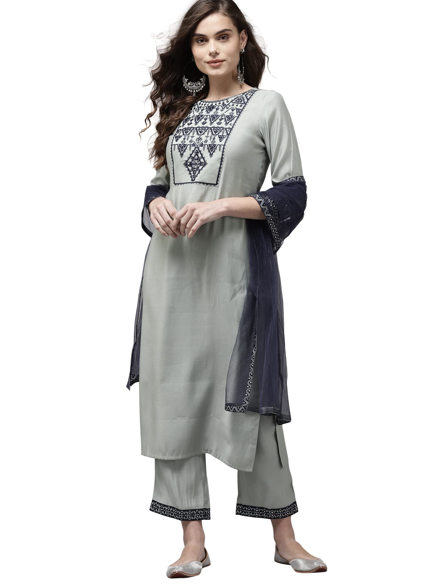 Kurta Trouser With Dupatti