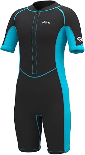 Hevto Trajes de neopreno para niños y jóvenes de 30.079 in de neopreno completo, trajes cortos para surf, natación, buceo, mantener el calor para