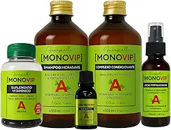 Kit Monovim Crescimento Capilar Antiqueda + Suplemento 60 UN