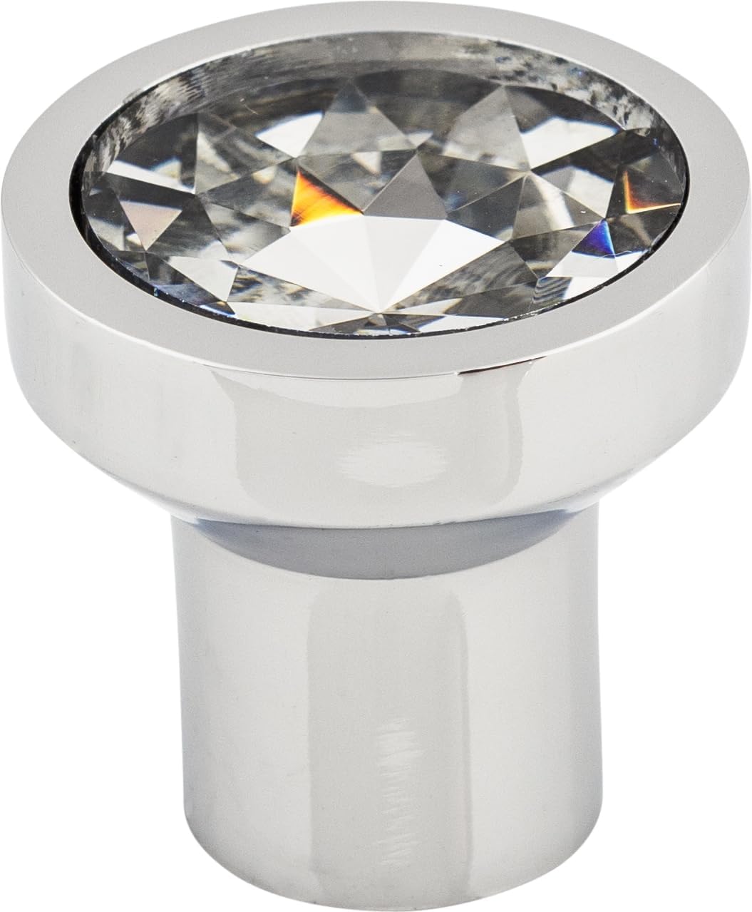 Barrington Wentworth Crystal Knob Finish: Polished Chrome