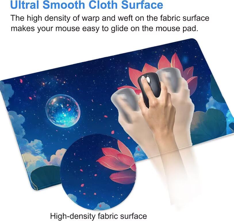 Tapis de souris gaming imperméable et antidérapant format géant XXL - 6