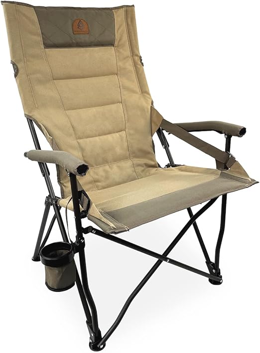 Black Sierra Traditions Vortex Lumbar Chair, Oversize