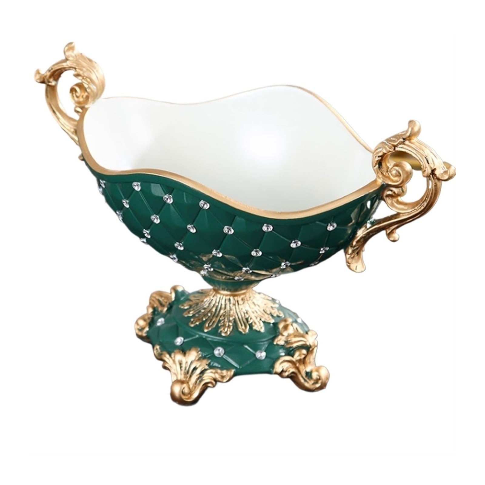 ZTCHSENZT Fruit Trays Resin Candy Bowls Fruit Bowls Snack Serving Trays Party Fruits Holder Centerpieces Platters Fruits Baskets