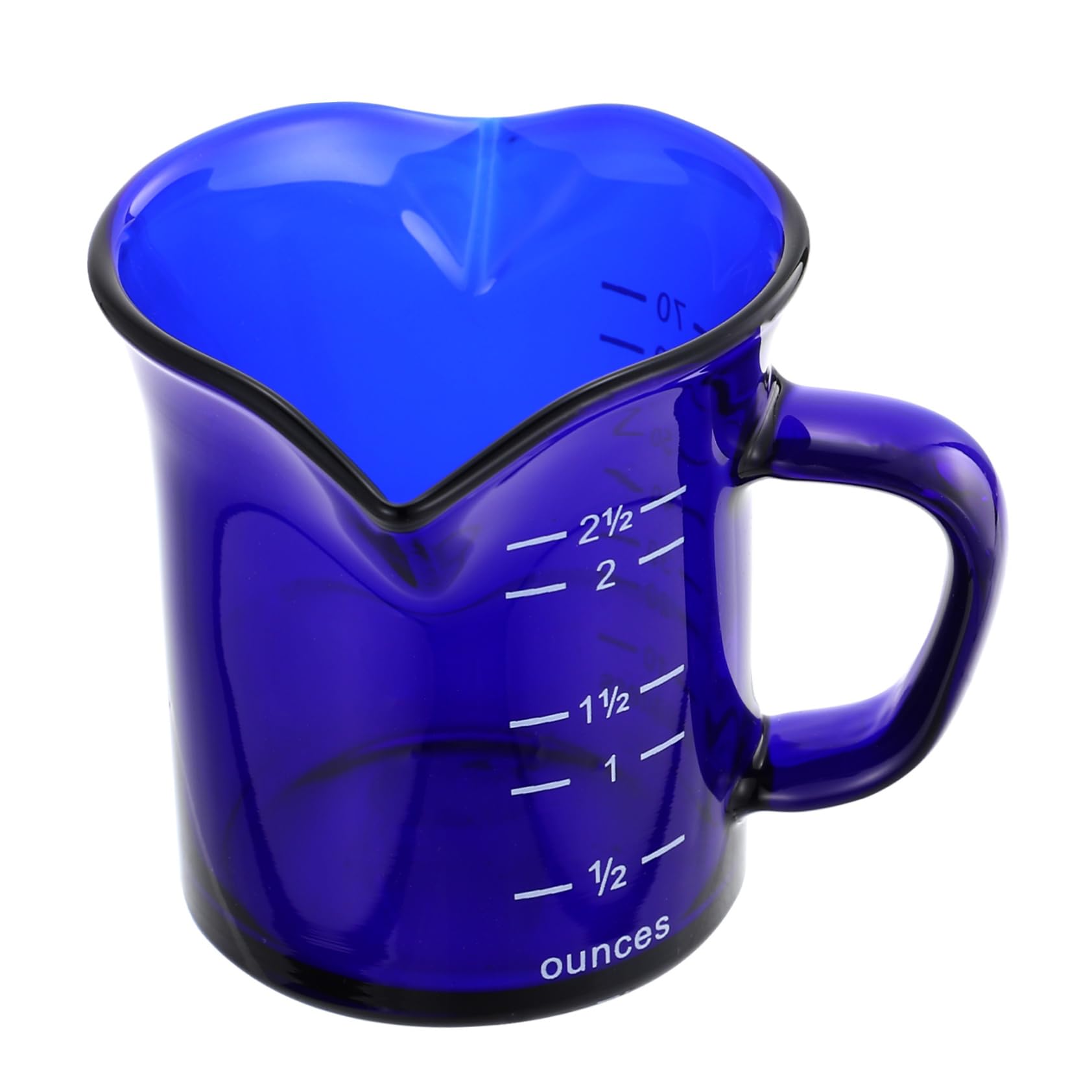 Tasse à café en verre Mikinona petit pichet transparent pour dose espresso