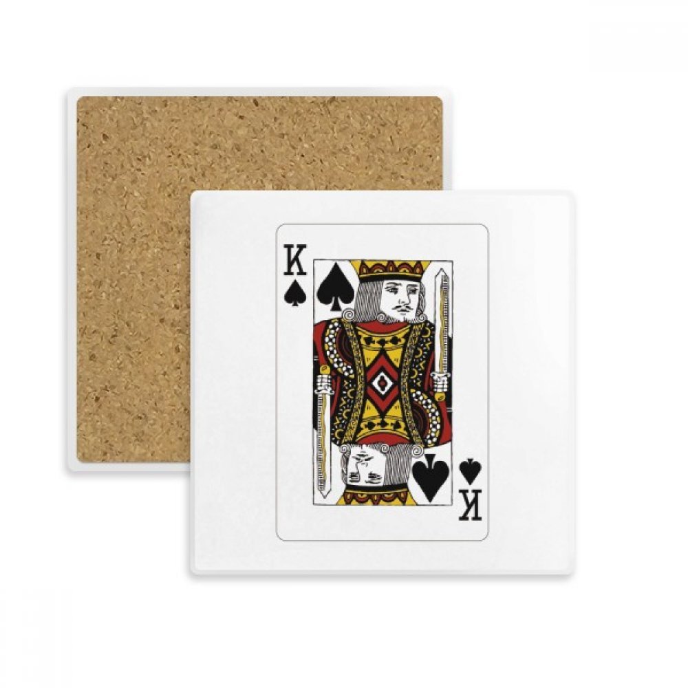 Cartes à jouer protège-table absorbant en pierre anti-traces pour tasses et verres