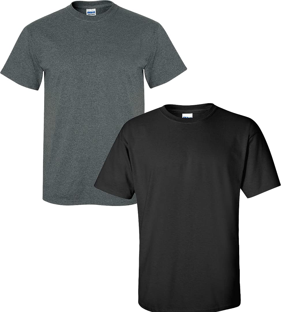 Gildan Camisetas Con Cuello En V Para Hombre, Paquete Color Azul Marino