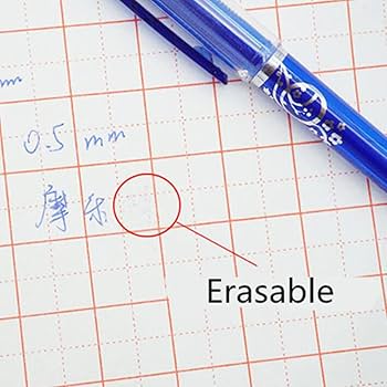 Save Big On Bulk Kawaii Gel Pens Kawaii Korean Pen Set: Erasable Gel Pens, 0.5mm Fine Point Blue, Japanese Erasable Pens For School & Office | Best