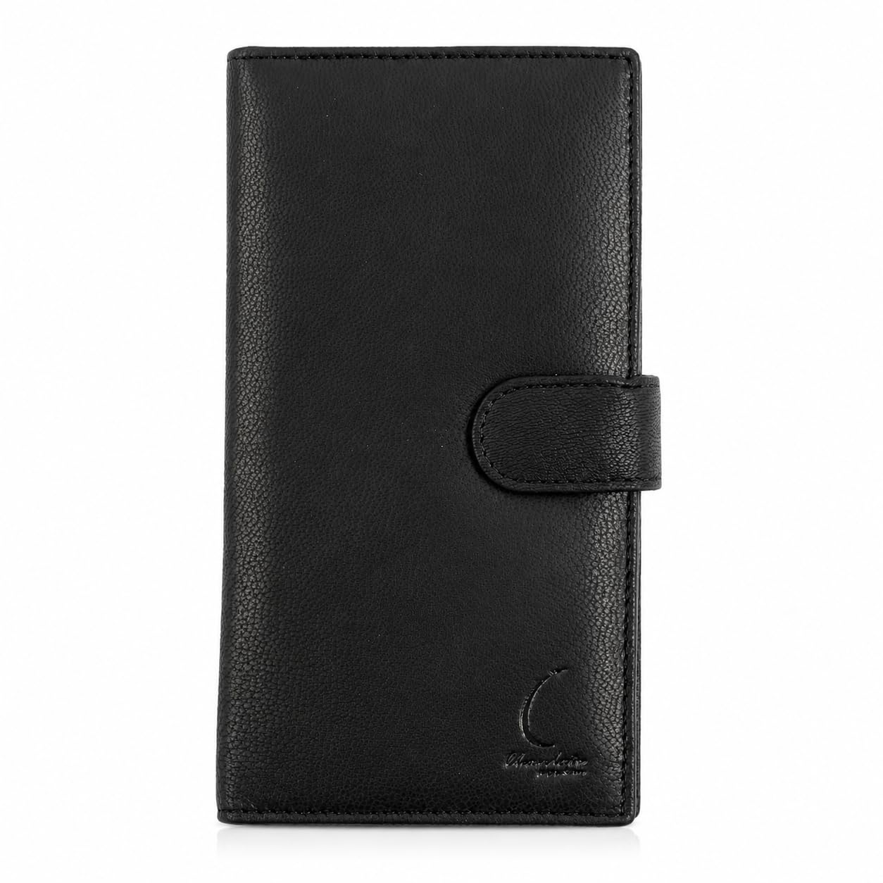 Genuine Leather Mini Wallet for Women | 6 Card Slots Zipper Coin Pocket | Slim Compact Small Purse for Women | Stylish Ladies Wallet | Gift for Her | Black-image-34