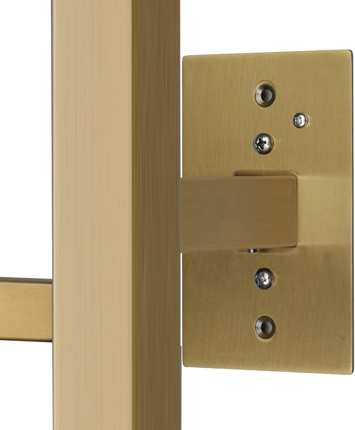 Hardwire Kit for Square Golden Electric Towel Warmers,201 Stainless Steel Wall Mount,Concealed Wiring System