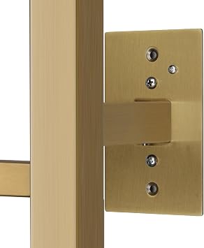 Hardwire Kit for Square Golden Electric Towel Warmers,201 Stainless Steel Wall Mount,Concealed Wiring System