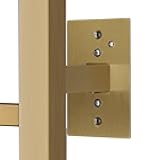 BLARALA Hardwire Kit for Square Golden Electric Towel Warmers,201 Stainless Steel Wall Mount,Concealed Wiring System