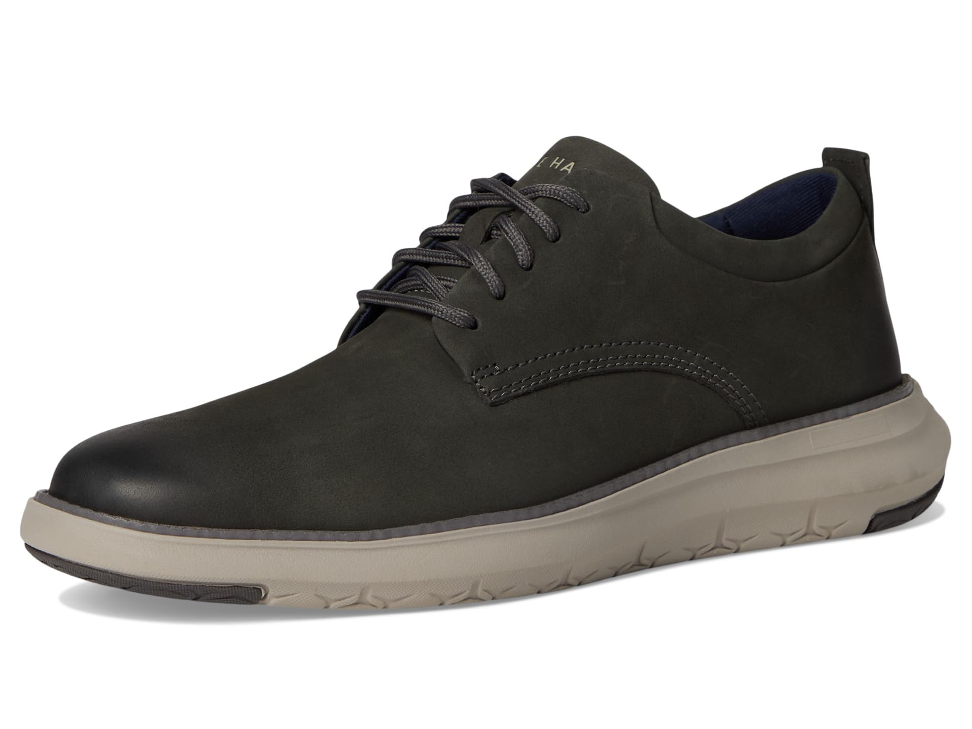 Cole Haan Men's Grand Remix Oxford, Raven Nubuck/Quiet | B2B