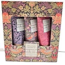 Heathcote & Ivory William Morris At Home Clementine & Clove Hand Cream Trio Acorn