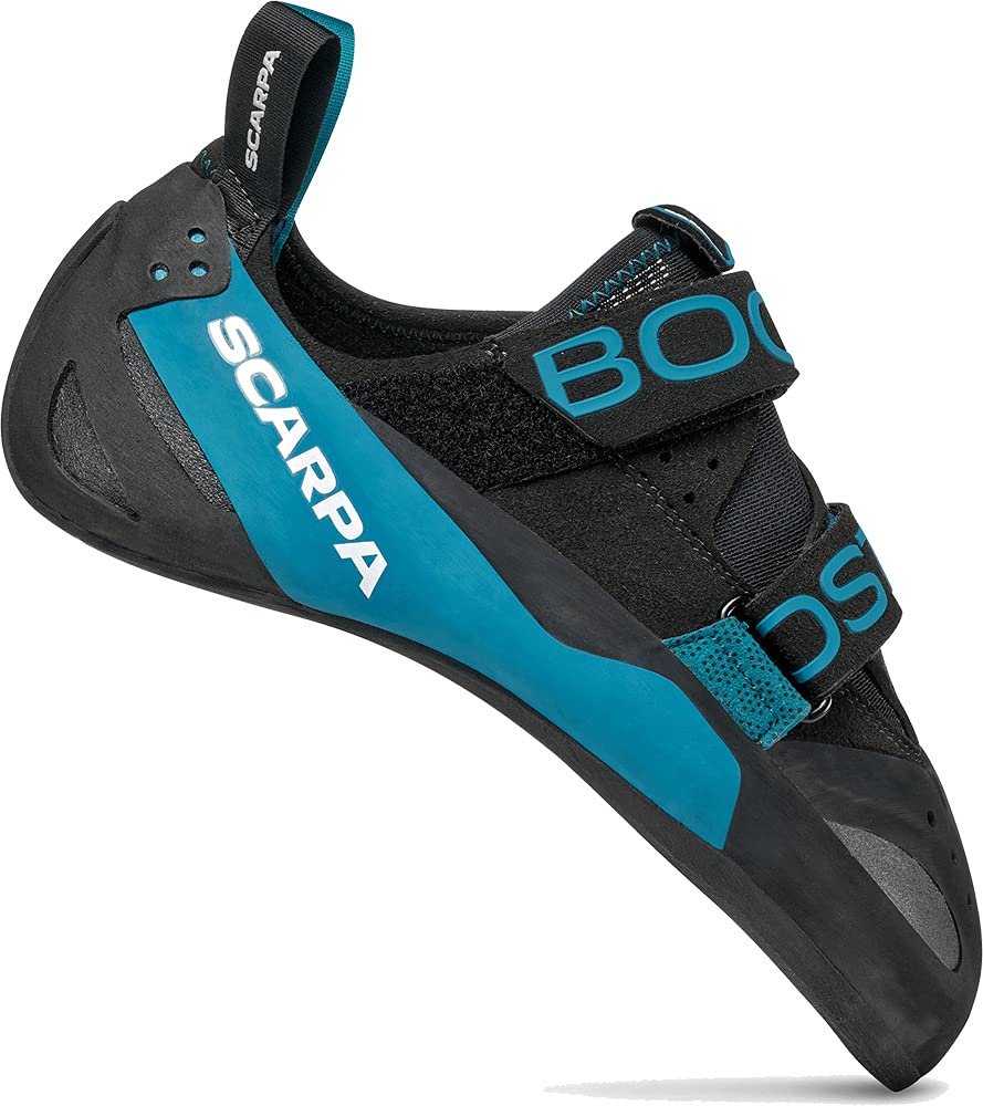 Scarpa BOOSTIC, Climbing Shoes, Black-Azure FZC.,