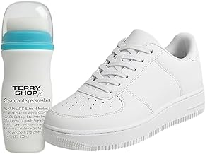 Terryshop74 Sbiancante per Pelle, Sintetica e Tela - Sneakers, Scarpe, Borse, Cinture, Giacche - Trattamento Rigenerante, Rinnova e Protegge, 75 ml