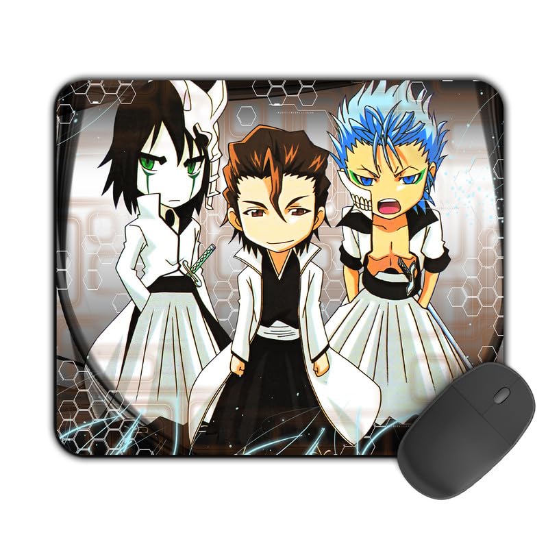 Image of Printed Designer Mouse Pad Chibi Villains (200MM X 240 X 3MM) Enhance Gaming and Work Performance Comfortable and Precise Non-Slip Water Proof Bleach Mouse Pad.