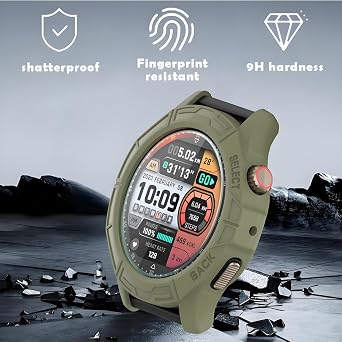 Watch Screen Protector for Amazfit cheetah Round Pro and Protective Case