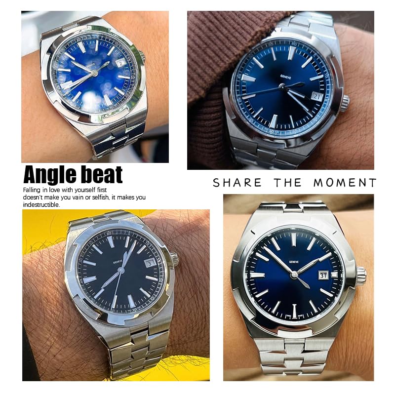 Bracelet de montre acier inoxydable convexe argent 25mm à 7mm