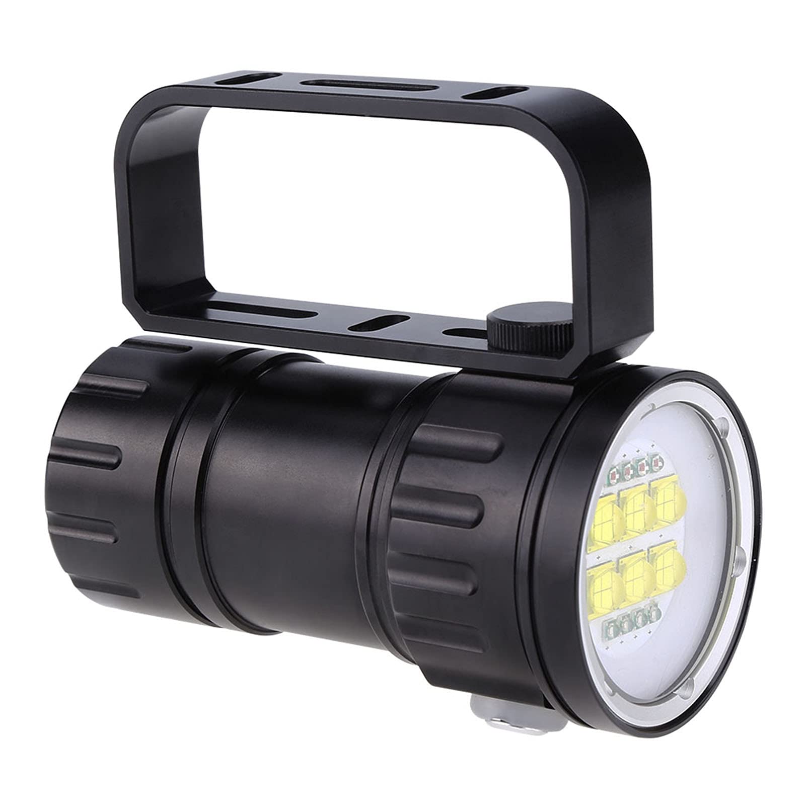 Dive Light, 28800 Lumens Multi Function Underwater Shooting Light Portable 6 X L2 Submarine 28800Lm Sports Fill Bright LED Pocket Underwater Diving 80m Flashlight