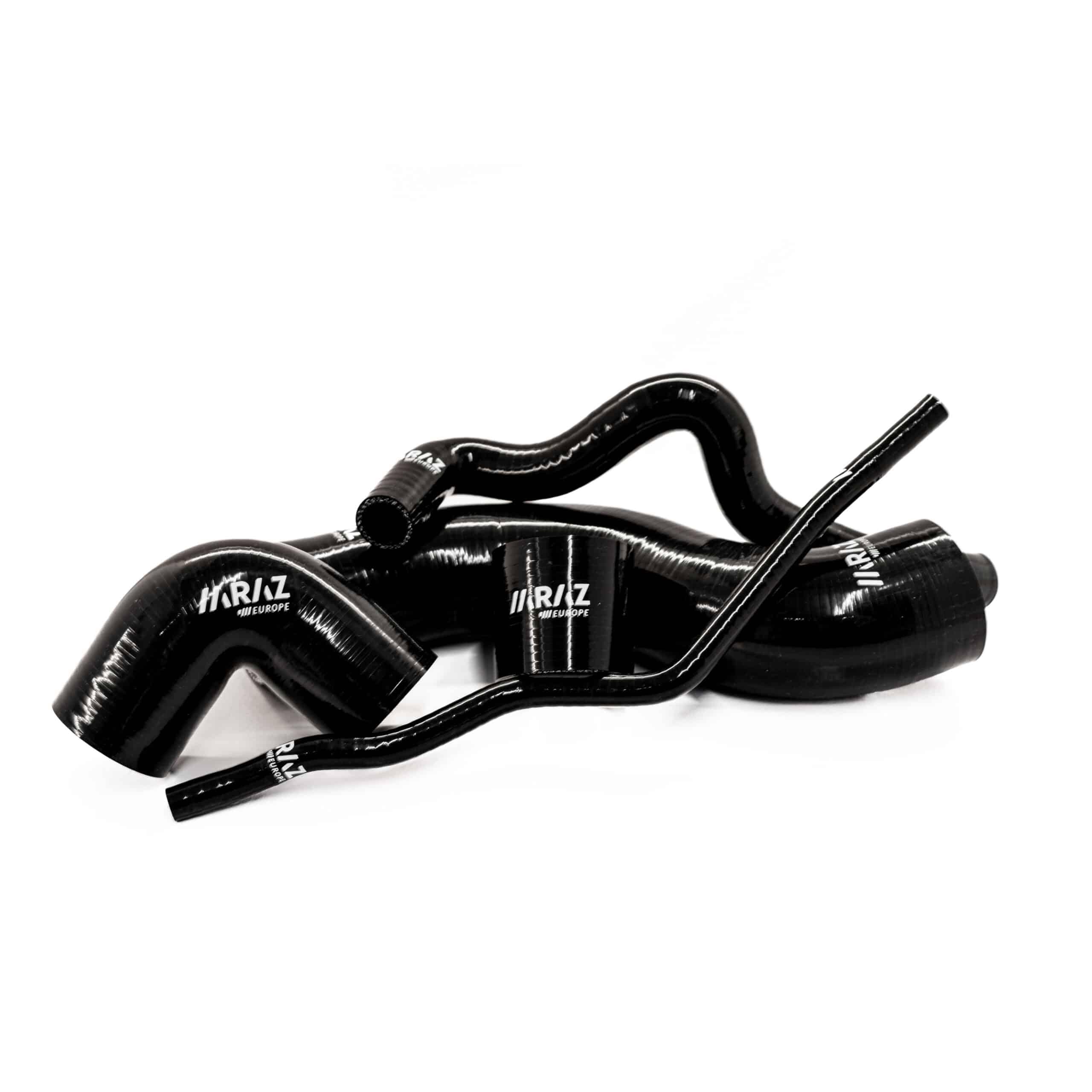 Kit de manguera Intercooler Turbo Boost de silicona para Golf/Jetta/Bora/A3/TT GTI MK4 1,8T color Negro -MRAZ-