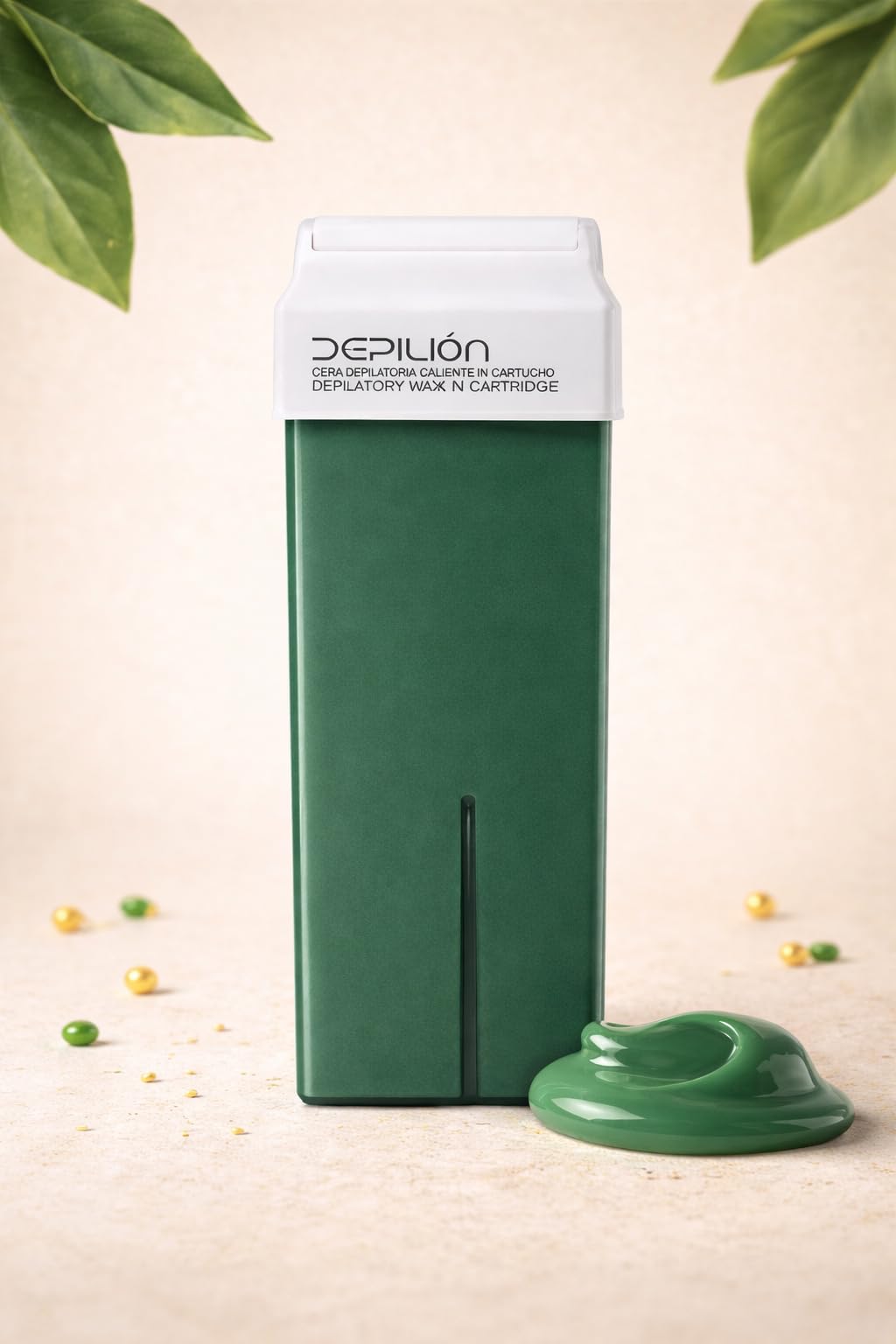 Caja de 24 x Cera Roll On cartuchos de 100ml Aloe Vera - Roll-on Cera para depilación