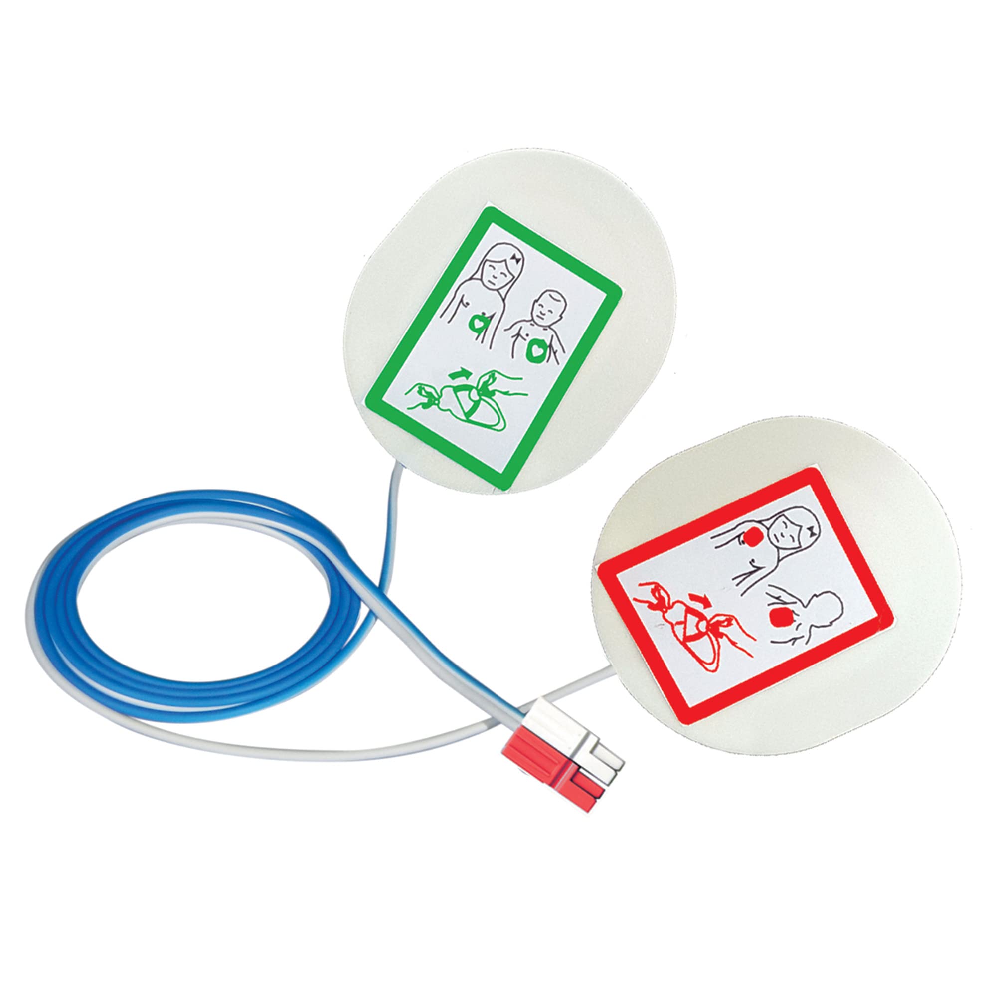 PLACCHE PEDIATRICHE COMPATIBILI per defib. Cardiac S. e GE vedere anch