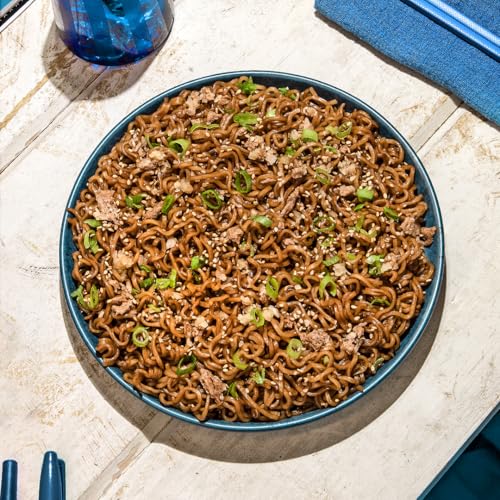 Image of Maruchan Yakisoba Korean BBQ flavor, Japanese Instant Ramen Noodles, 4.12 Oz, 8 Count (Pack of 2)