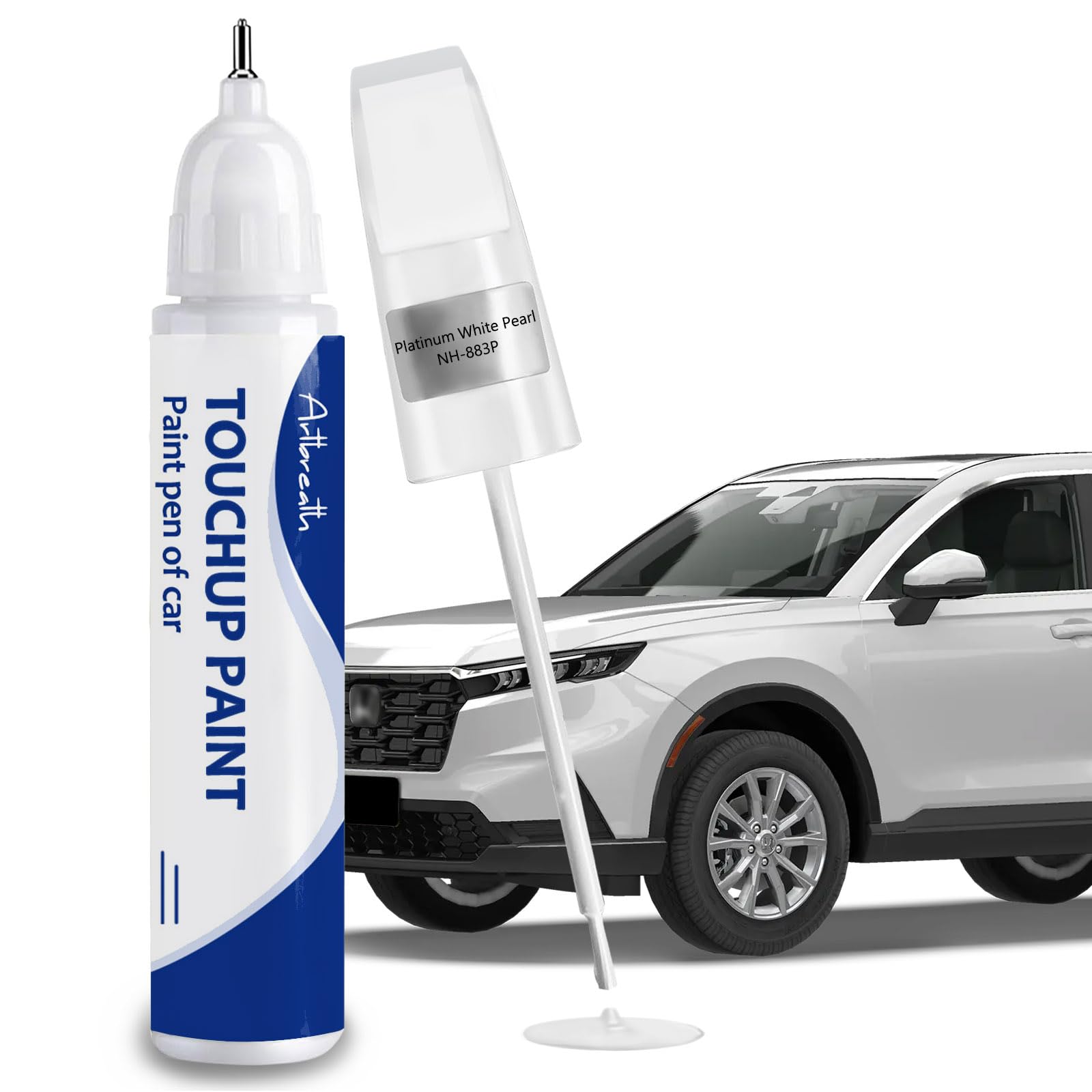 Artbreath Platinum White Pearl(NH-883P) Touch Up Paint for Honda