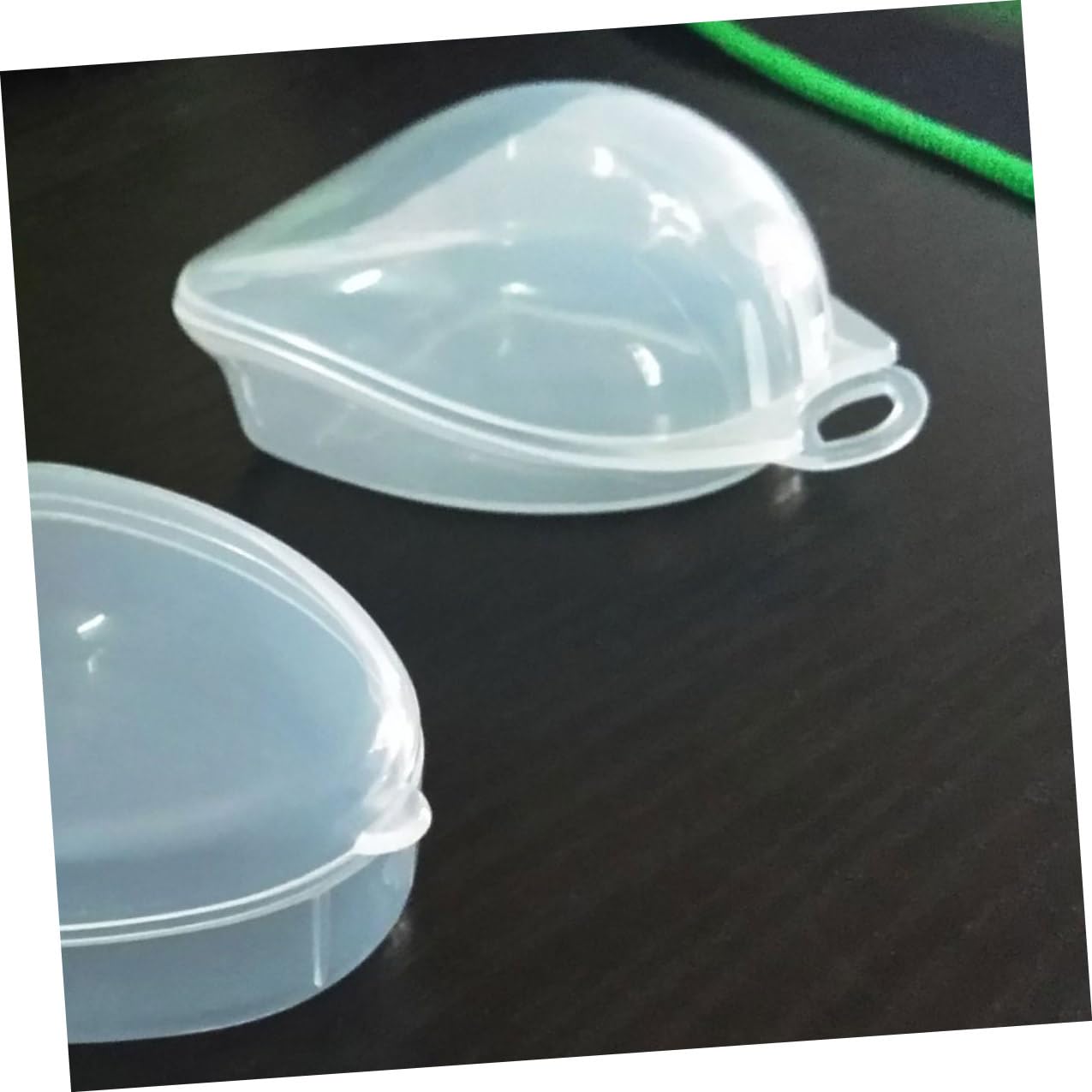 5pcs Denture Storage Boxes with Lids, Portable Tooth Socket Cases for Sports Mouth Guard and Orthodontic Retainer, Compact Tooth Care Containers for Travel and Home Use