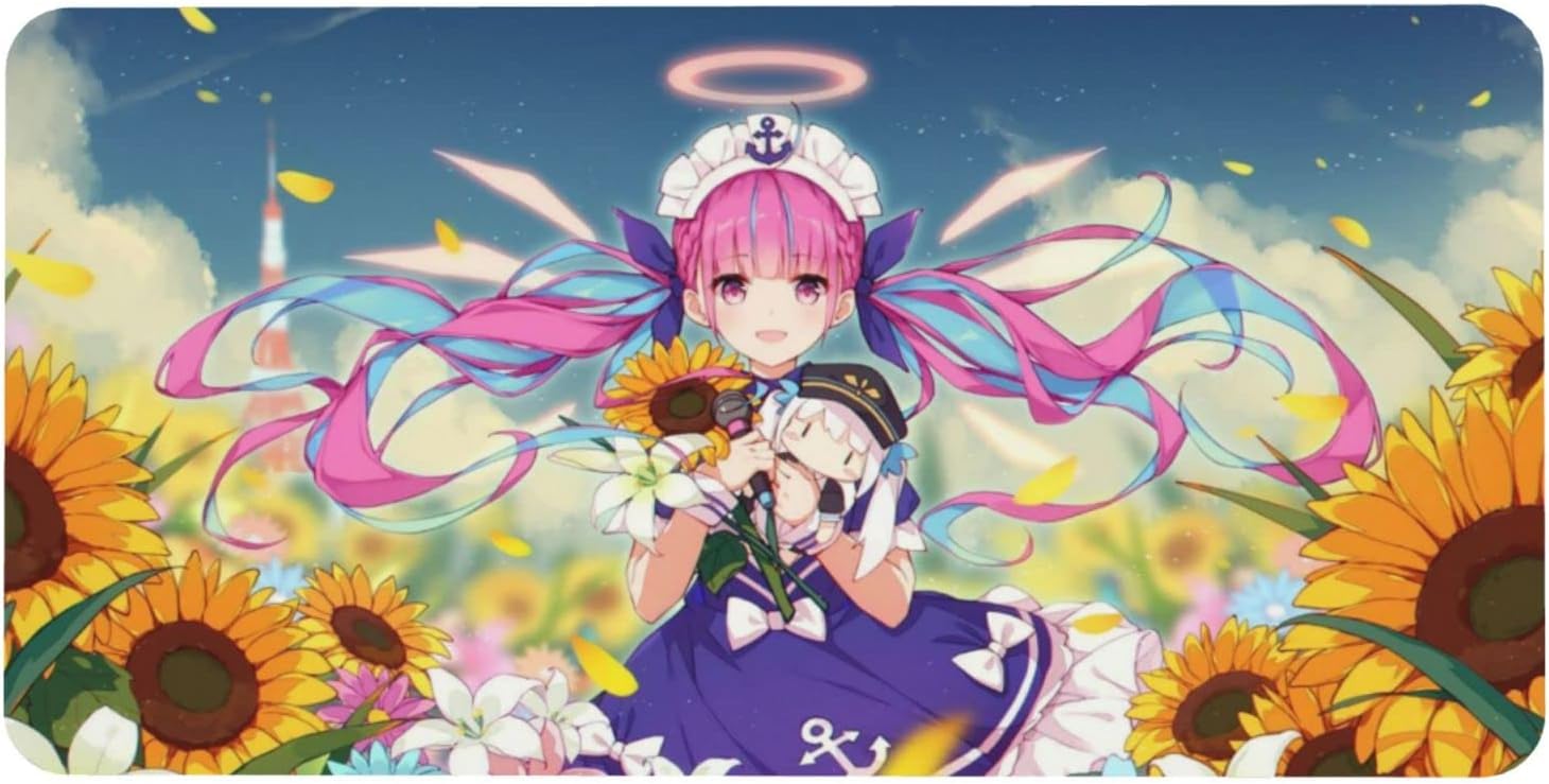 Amazon Co Jp マウスパッド 湊あくあ ゲーム マウスマット おおきい キーボードパド 80 X 40 Cm Pvcレザー デスクマット 防水 滑り止め デスクパッド 光学式マウス対応 ッド オフィス ホーム用 男女兼用 パソコン 周辺機器