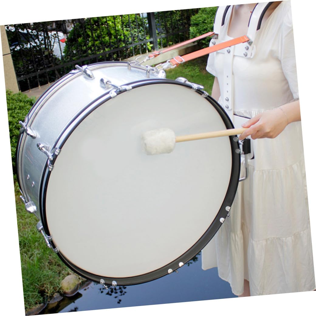 Baquetas De Madera Para Accesorios De Instrumento De Percusión Baquetas De Cachemira Con Cabeza De Fieltro Para Repique y Ritmos De Batería