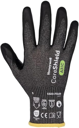 CoreShield 3.0, 15 Gauge, Black Nitrile Mirco-Foam, A3/C, Size L (CS23-7515B-V-9