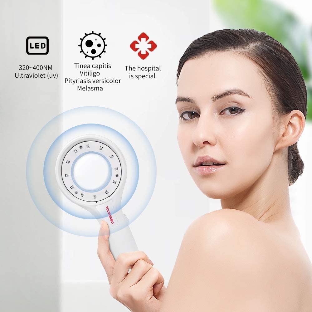 LED-Kaltlicht-Hautanalysatorlampe, Tragbare Hautuntersuchungs-Lupenlampe, Dermatologie-Hautanalysator For Haustiere Und Menschen, Zerstörungsfreie Tests
