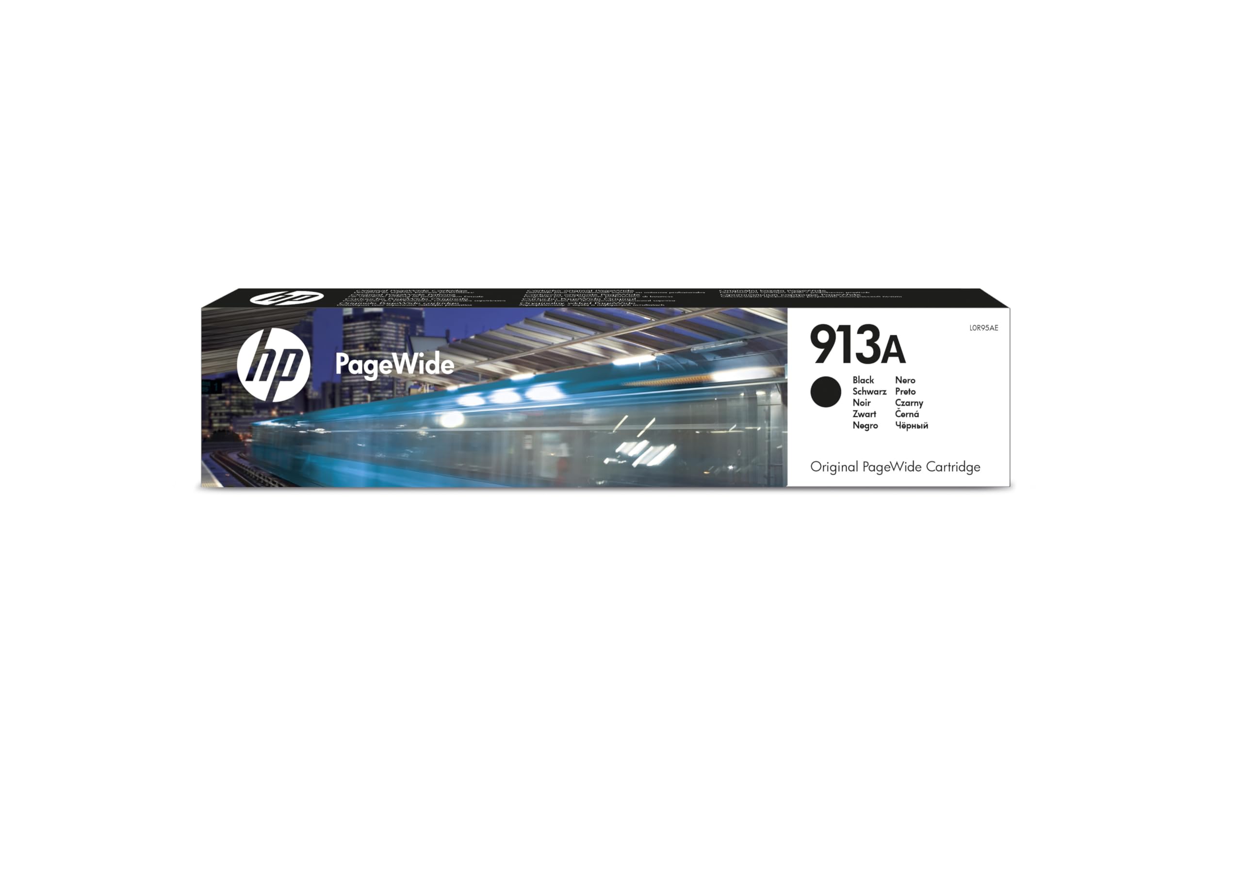 HP 913A (L0R95AE) Original Druckerpatrone Schwarz für HP PageWide 352