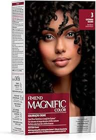 Kit Coloração Magnific Color 3.0 Castanho Escuro Amend