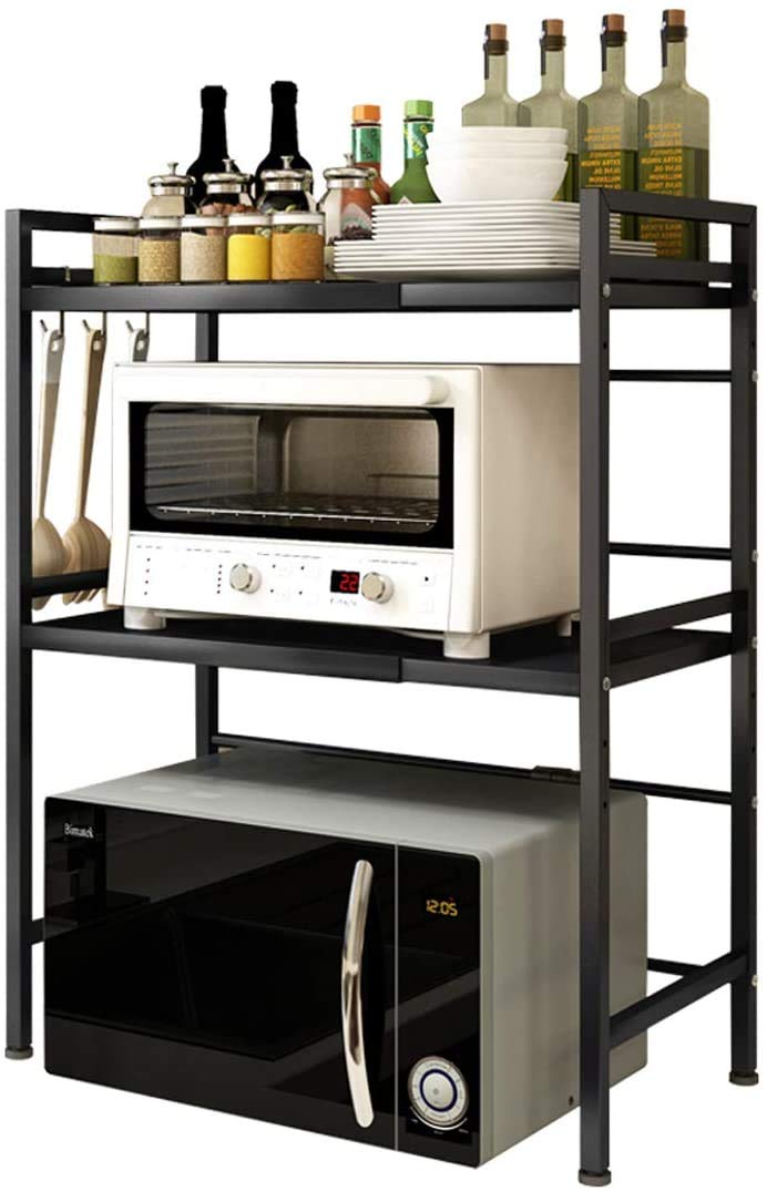Buy Homarket Microwave Shelf Countertop, Expandable and Height