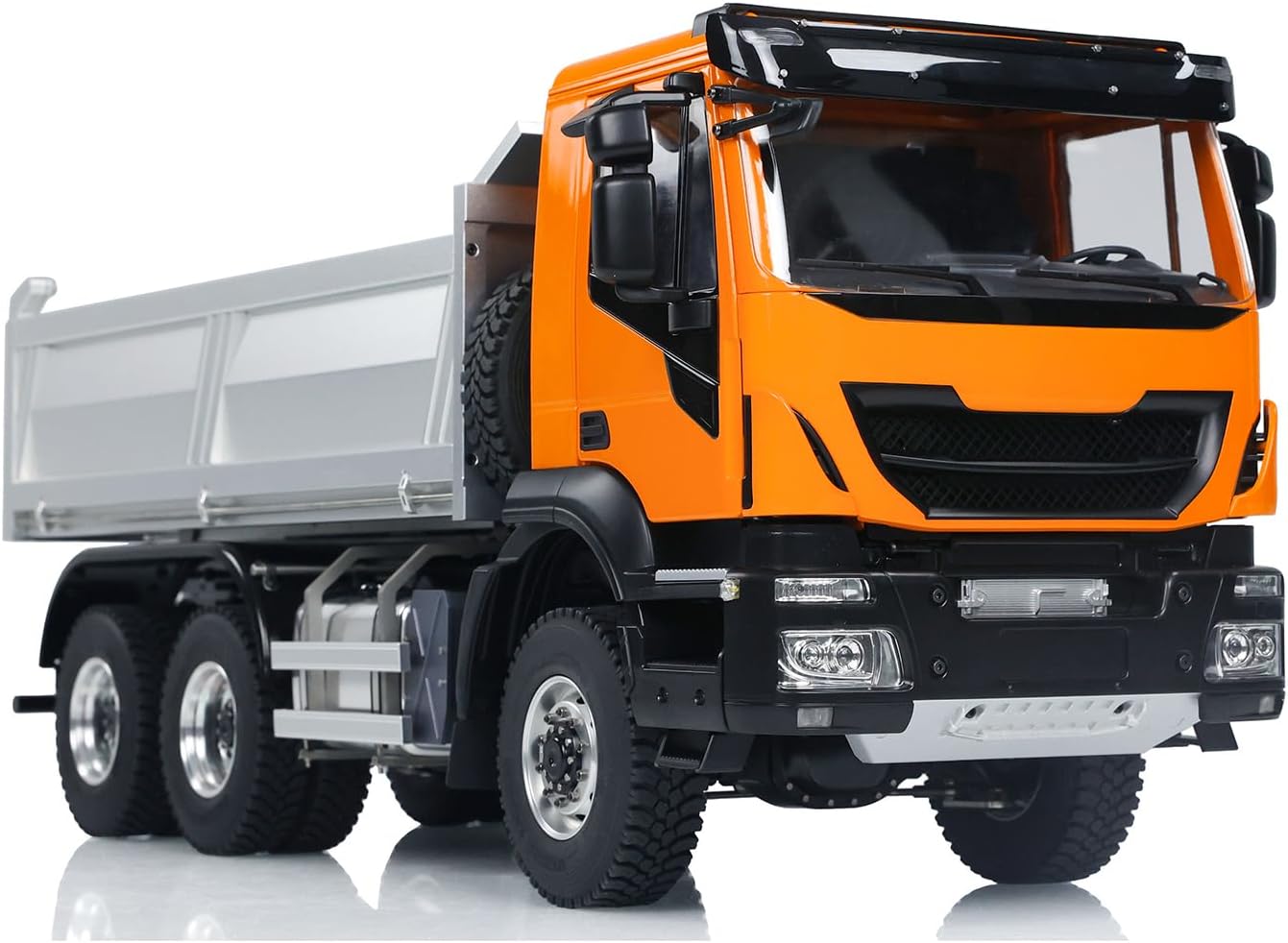 TOUCAN RC HOBBY 1/14 Hydraulic RC Dump Trucks 6x6 2-Speed Gearbox Remote Control Tipper Cars（Without Battery and Charger）