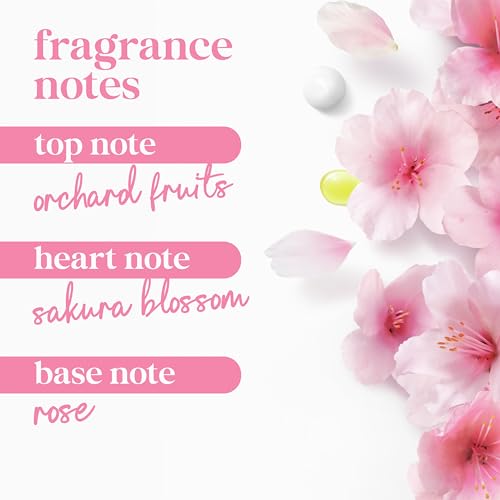 Dove 24hr Lotion Body Wash Uplift Sakura Blossom & Yuzu, 30.6 oz | Hydrating body wash with MicroMoisture and a floral citrus scent - Image 6