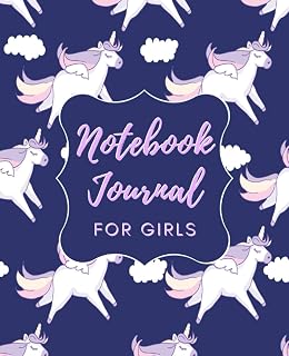 Unicorn Composition Notebook: Unicorn Notebook for Girl, Notebook Journal, Nifty Wide Blank Checkered Workbook for Teens Kids Students Girls for Home School College
