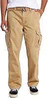 UNIONBAY Men's Survivor IV Relaxed Fit Cargo Pants - Soft Cotton Twill, Big & Tall Sizes, All-Year Comfort