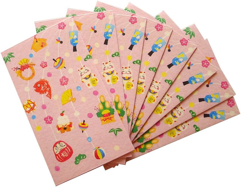 TOKYOT Japanese Money Envelope Washi Paper Pochibukuro