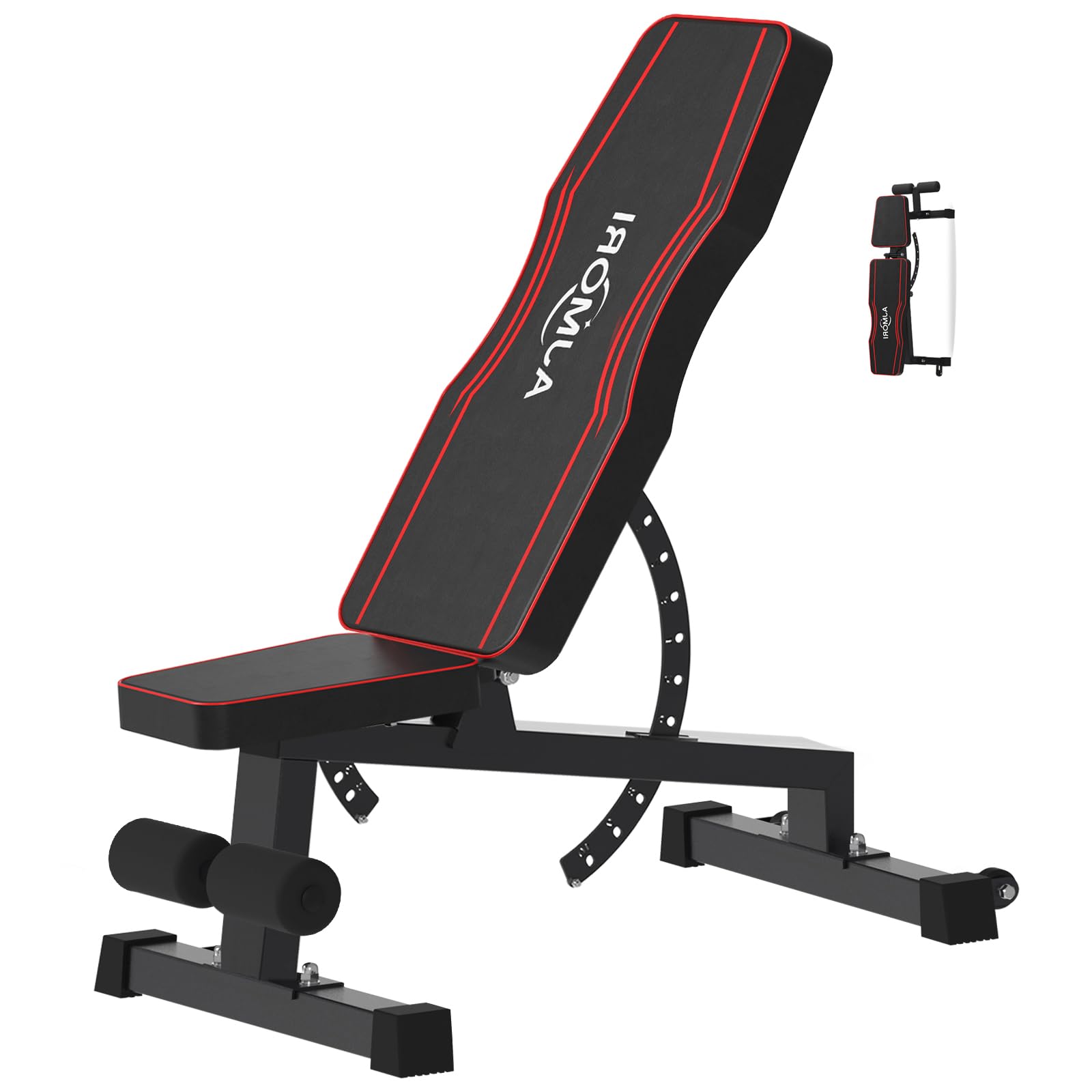 Ajmori Workout Bench Press,Adjustable Weight Benches for Home Gym