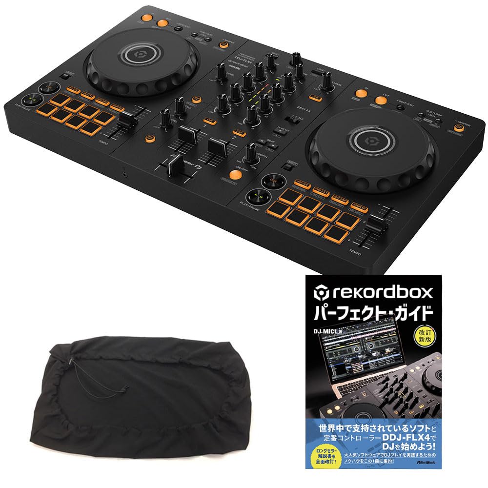 Amazon | Pioneer DJコントローラー DDJ-FLX4 + 教則本 + ダストカバー 