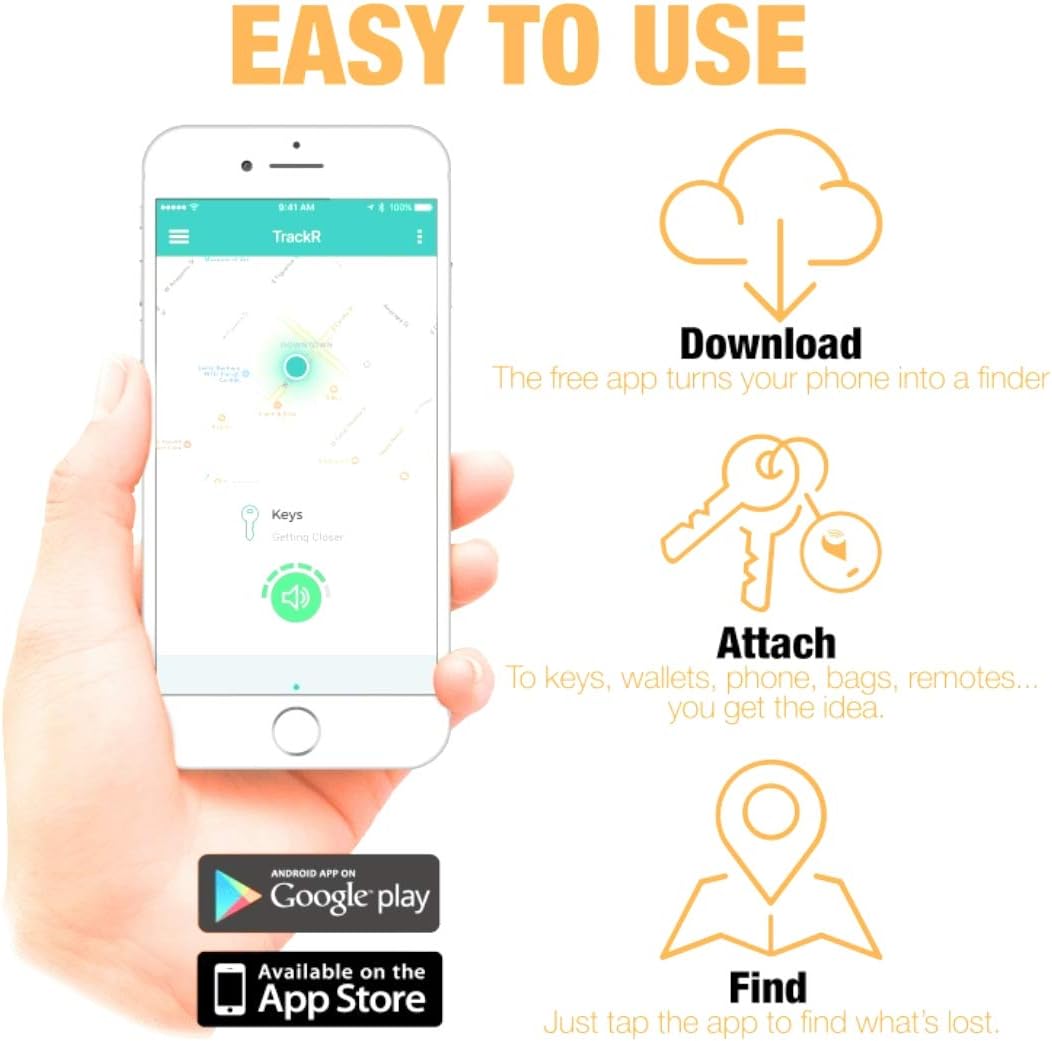 Exclusive Discount 90% Price TrackR Pixel - Bluetooth Tracking Device. Key Tracker. Phone Finder. Wallet Locator - Black (5 Pack) Limited Stock TrackR Pixel - Bluetooth Tracking Device. Key Tracker. Phone Finder. Wallet Locator - Black (5 Pack)