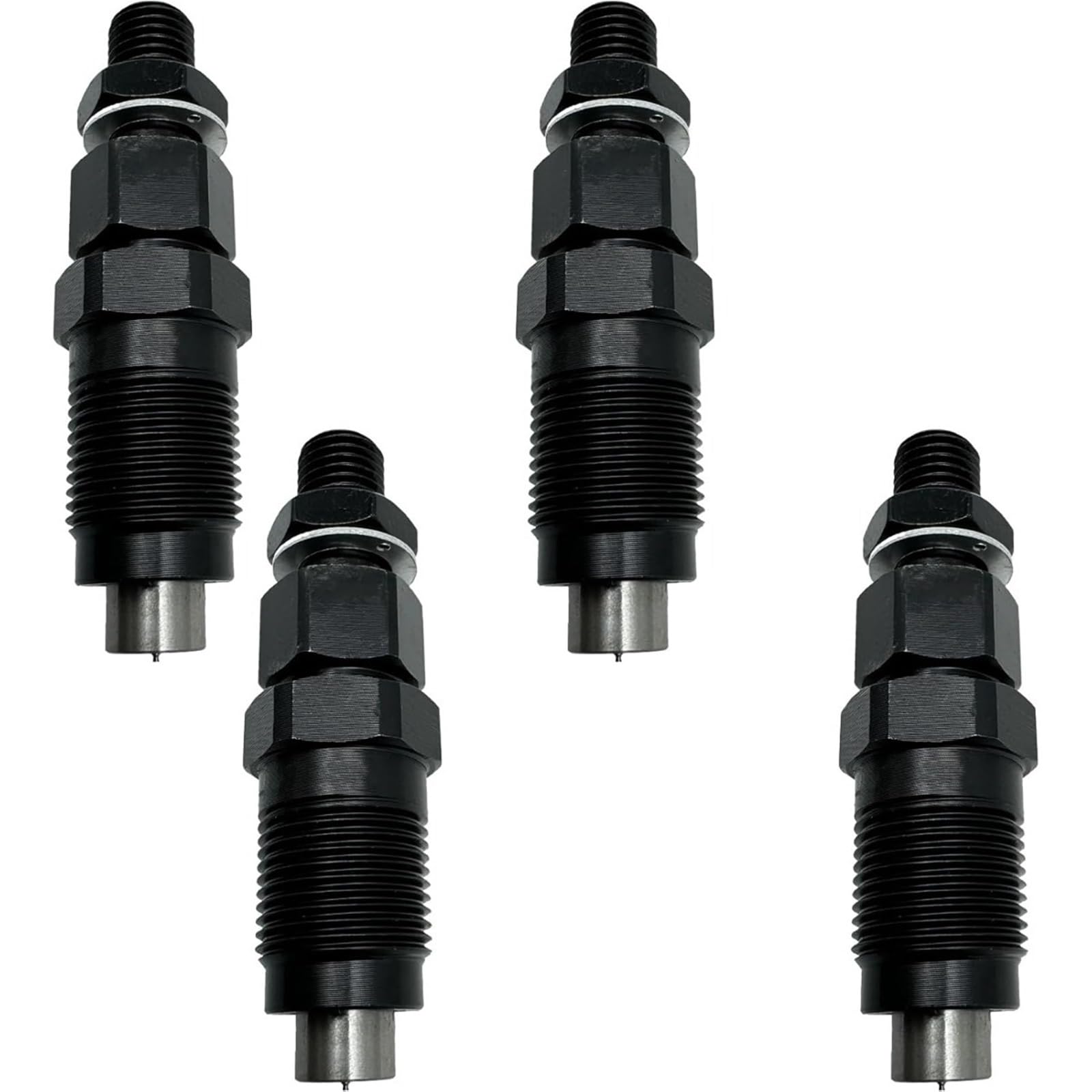 Iniettori di carburante, acciaio inossidabile, adatti per motore per Kubota V3300, 4 pezzi, elettromeccanici